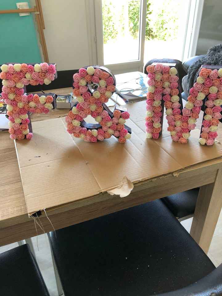 Lettres diy - 1