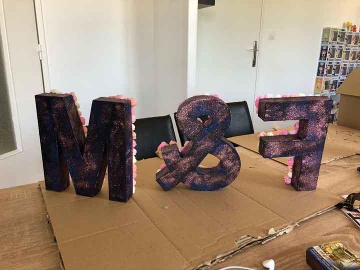 Lettres diy - 2