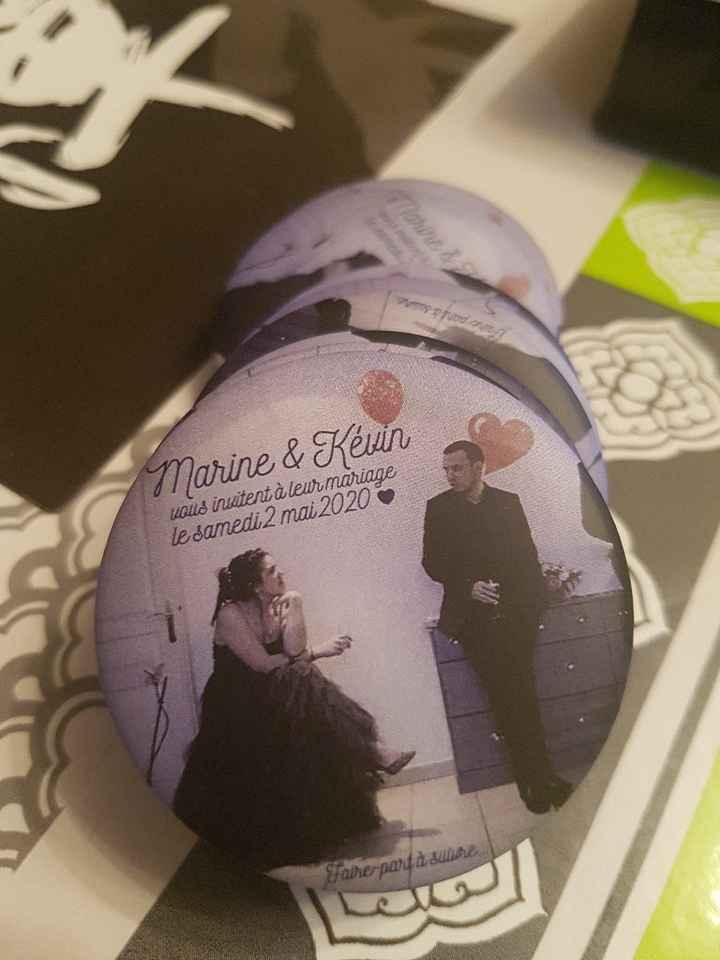 Save the date reçus ! 😍 - 1