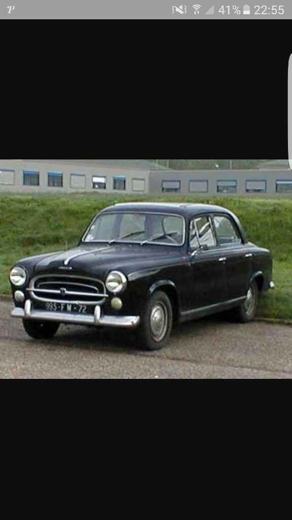 Notre voiture pour le jour j - 1