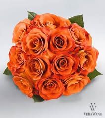 bouquet mariée orange