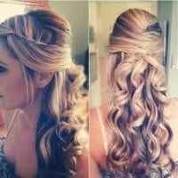 Coiffure mariée cheveux longs