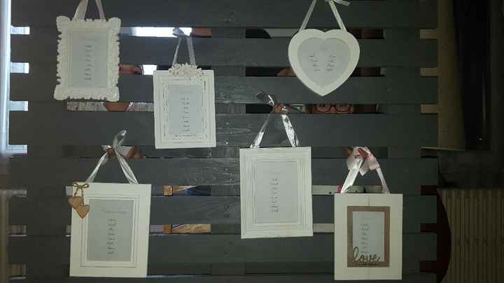 Plan de table palette - 1