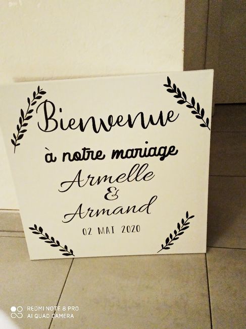 Panneau de bienvenue 2