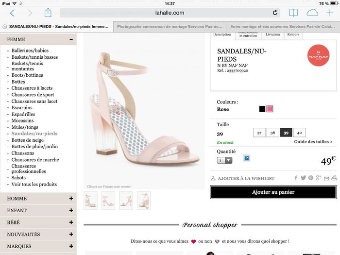 Les chaussures choix difficile - 4