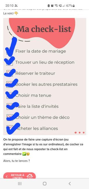 BONUS : Une check-list à cocher ✅ - 1