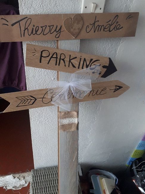 Panneau directionnel - 1