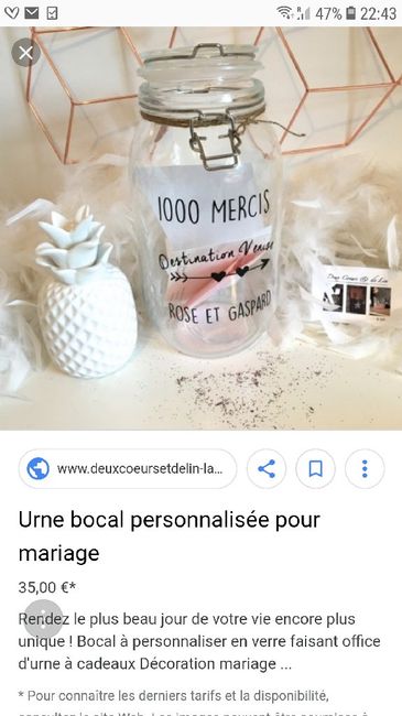 Idée urne originale - 3