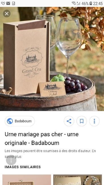Idée urne originale - 2