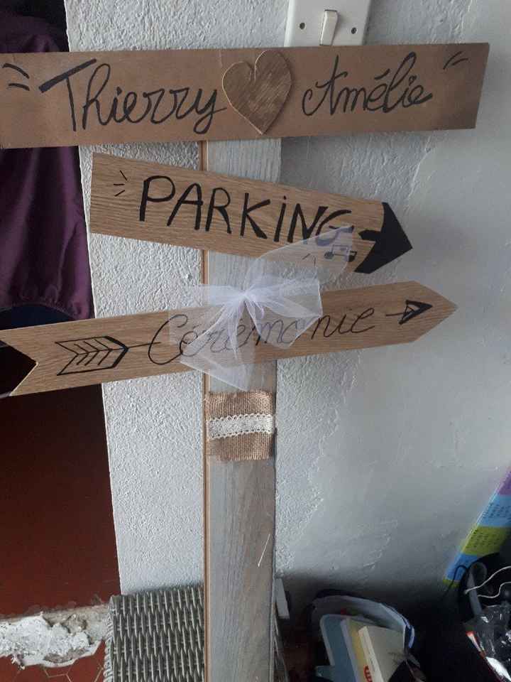 Panneau directionnel - 1