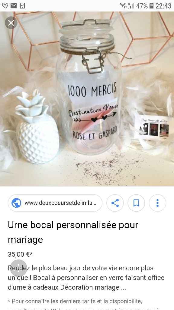 Idée urne originale - 3