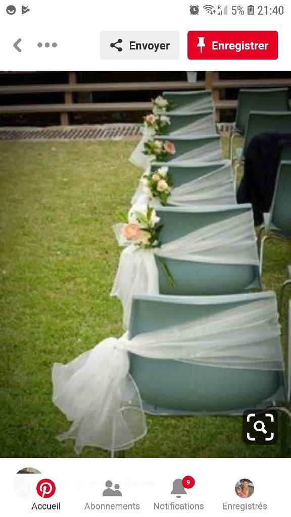 Decoration de chaise - 1