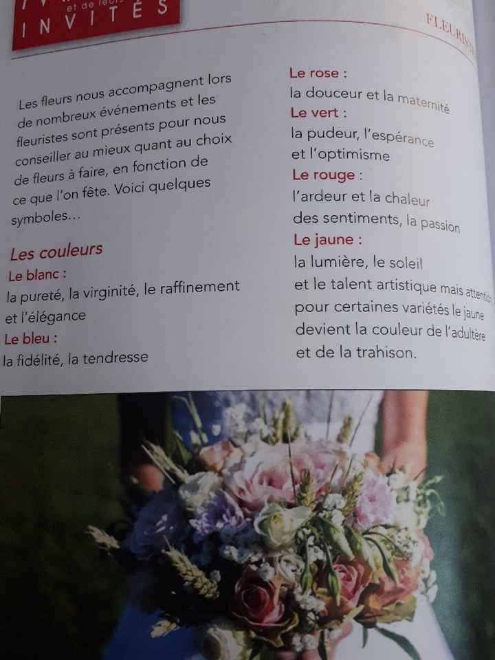 Symbolique des fleurs 🌹🌸💐🌺 - 1