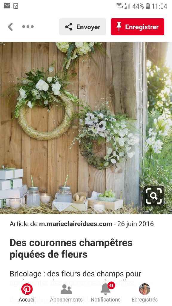 Couronne de paille - 1