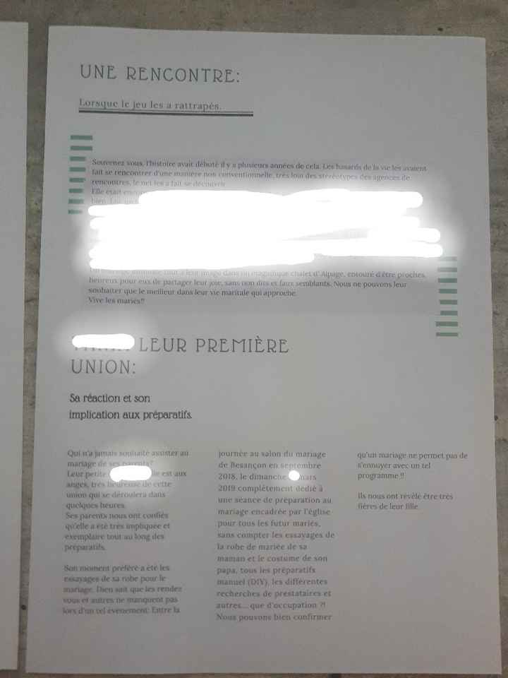 La Gazette des Mariés. - 2