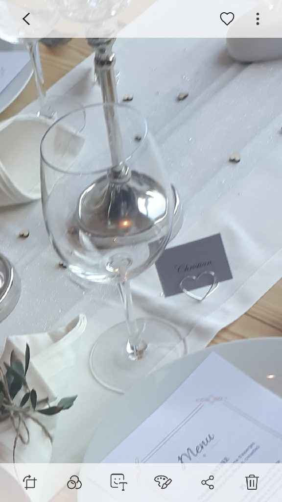 Noms des invités sur les tables - 1