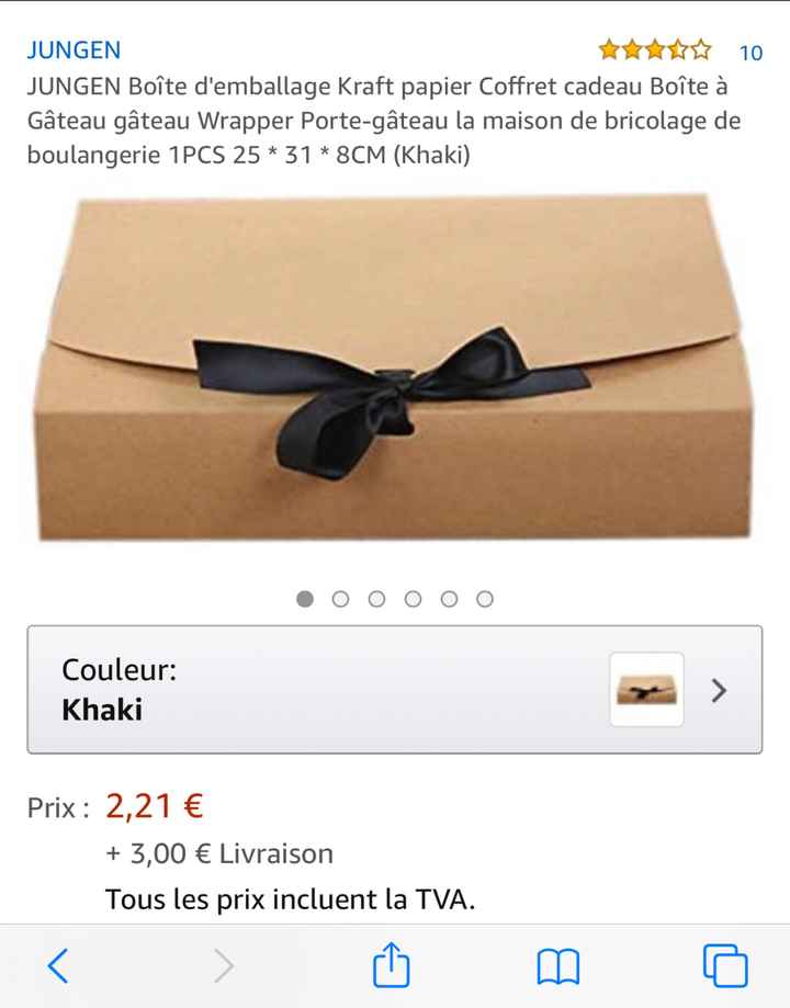 Boîte box témoin - 1