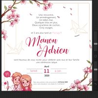 Faire part mariage - 2