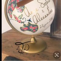 Globe terrestre urne helppp - 1