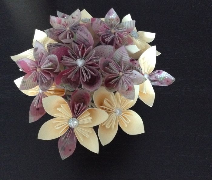 Mes fleurs origamis - 2
