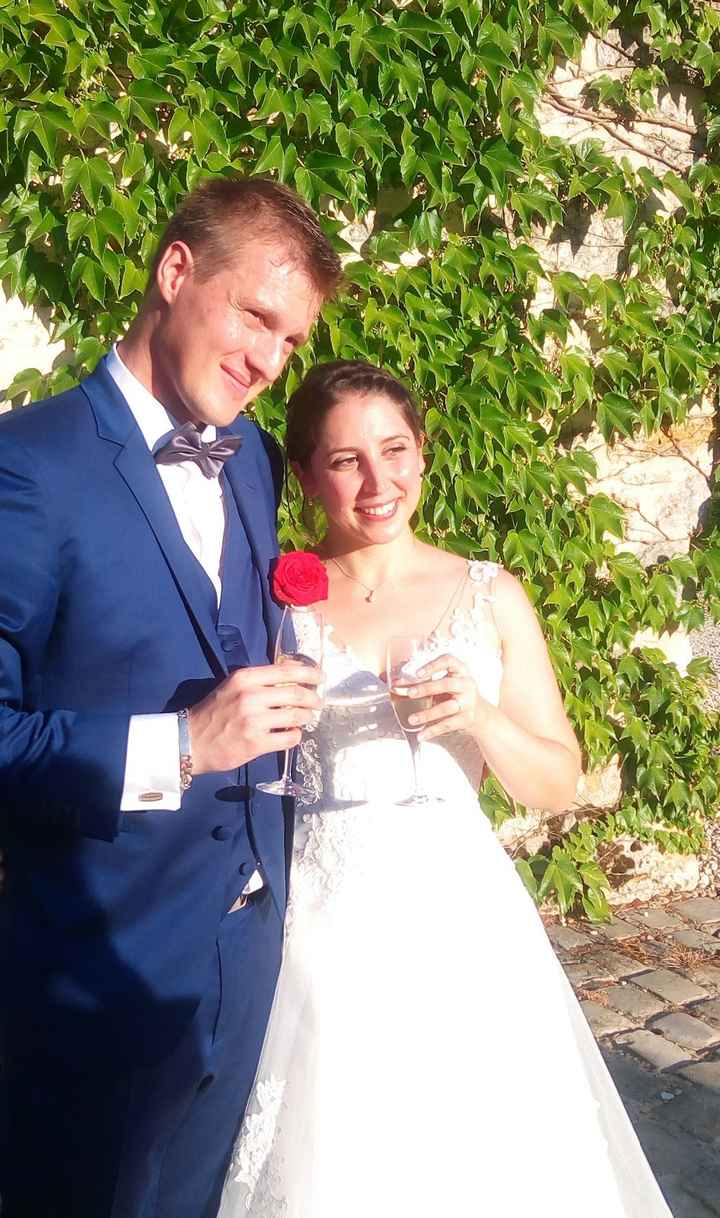 Pendant le vin d'honneur