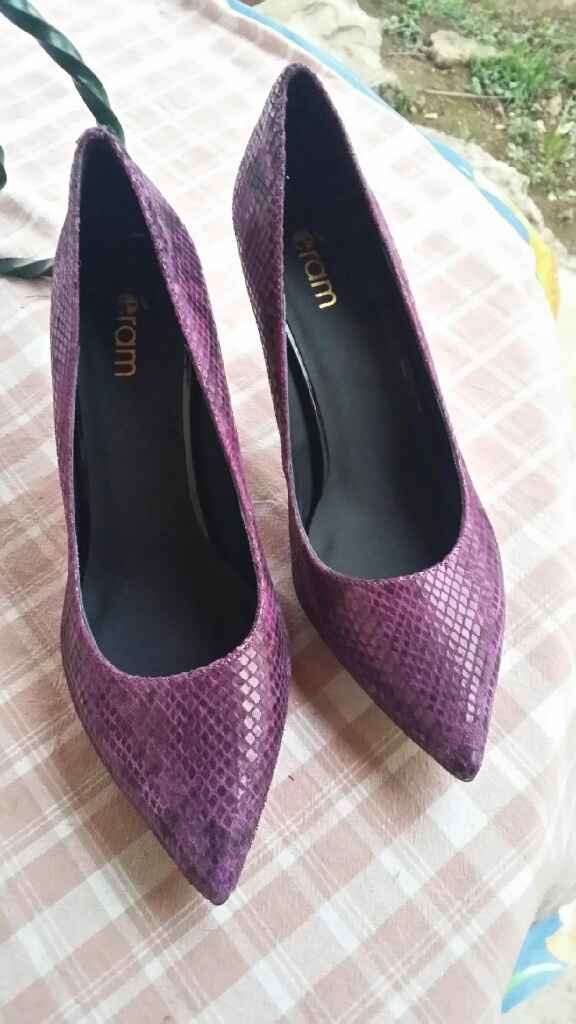 Chaussure violette ouiiiiii! !! - 1