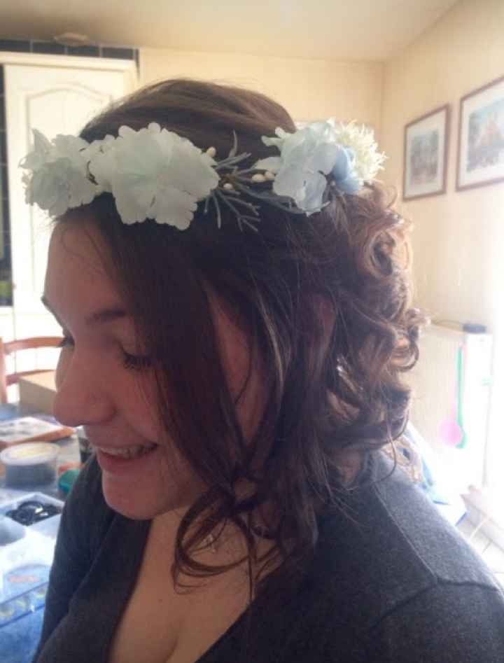 Couronne de fleurs - 1