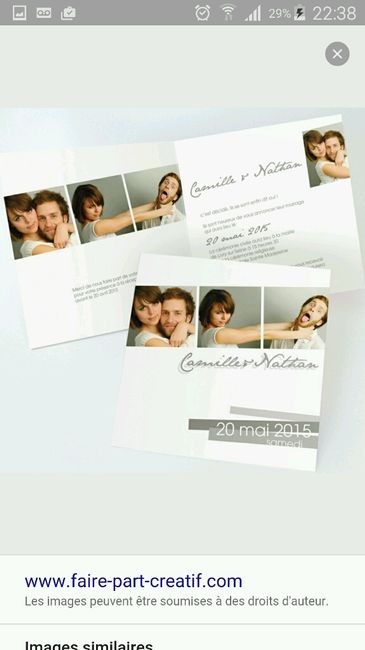 Photos pour faire part - 1