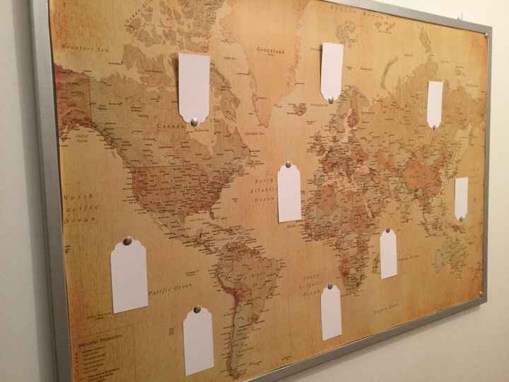 1ère ébauche plan de table