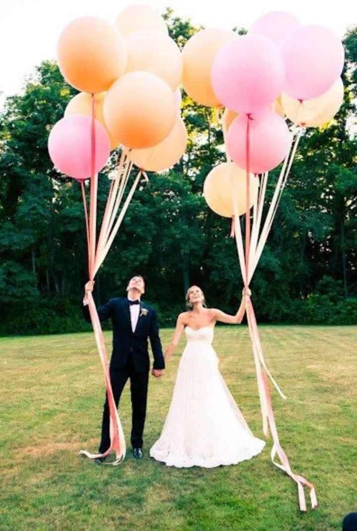 exemple lâcher de ballons