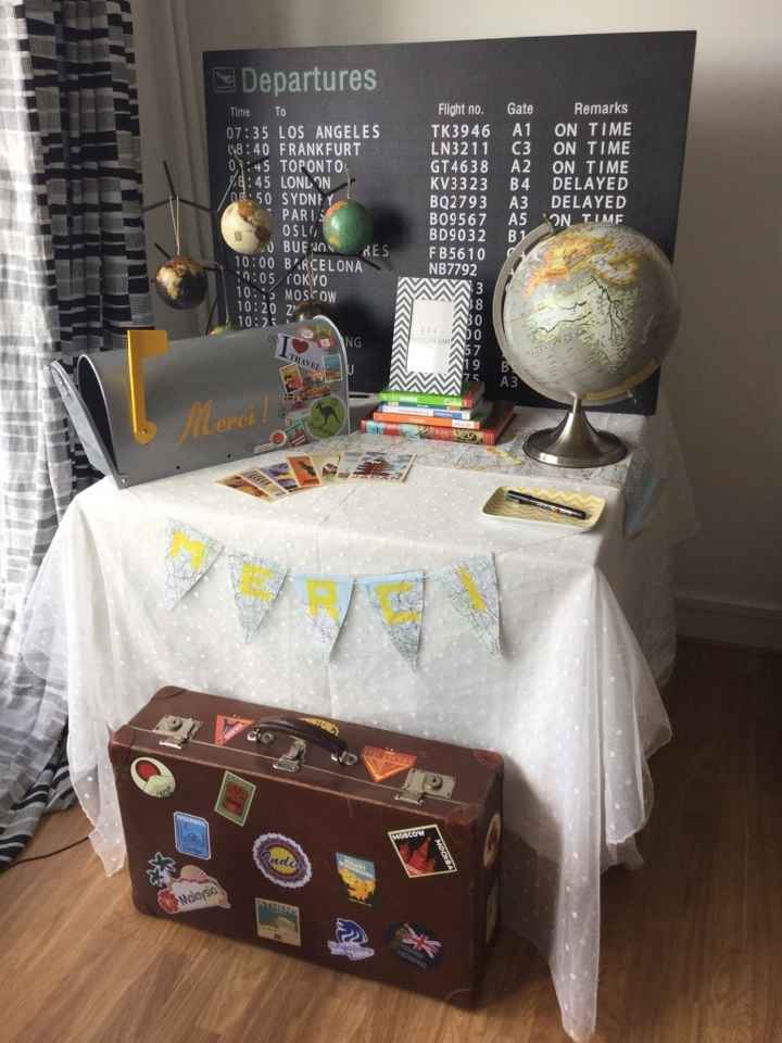 Essai table urne et livre d'or