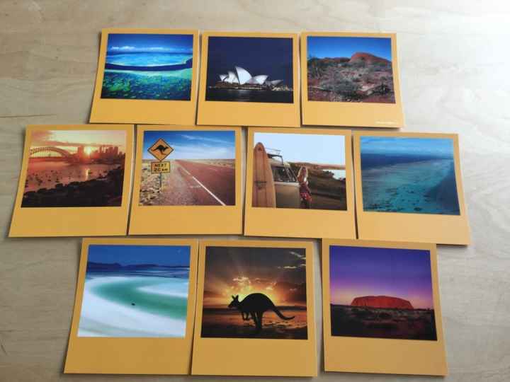 Marques places table Australie