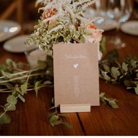 2 articles en soldes : Support pour menu - 1