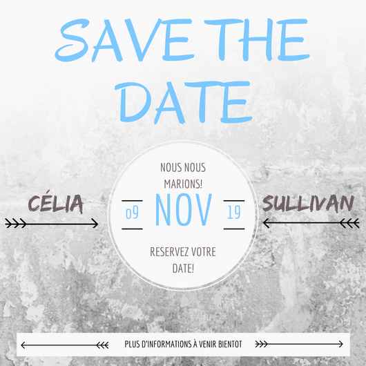  Nos Save the Date! - 2
