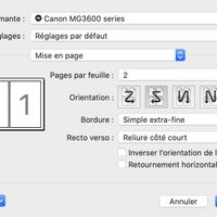 Impression livret / Word mac - 2