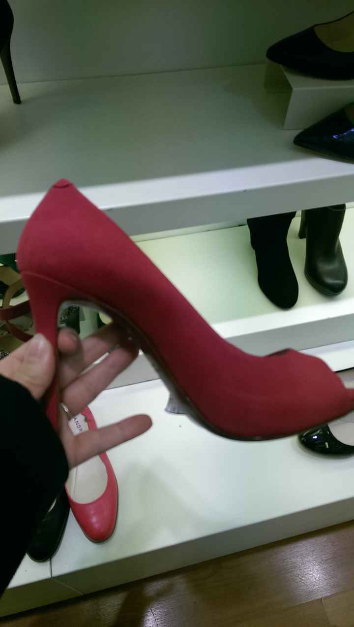 Chaussures fuschia - 1