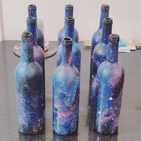 Bouteilles Galaxies [Tuto]