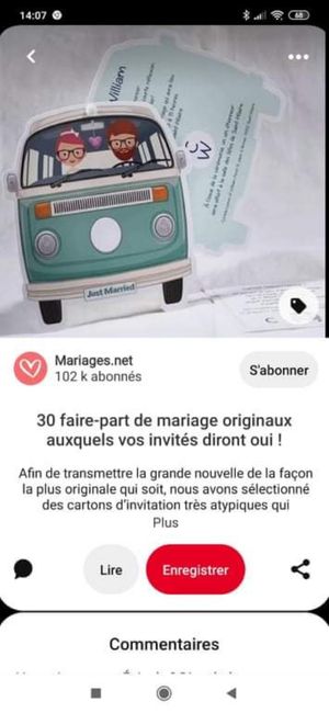 Faire part 1