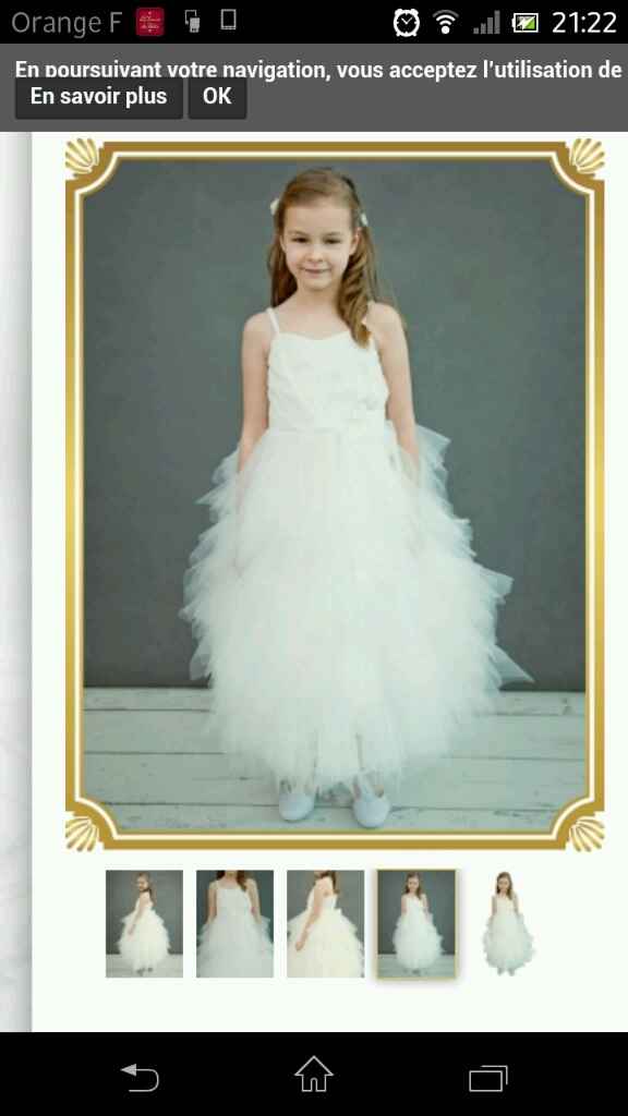 Robe demoiselle d'honneur - 1