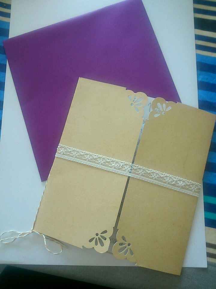 Faire parts mariage - 1