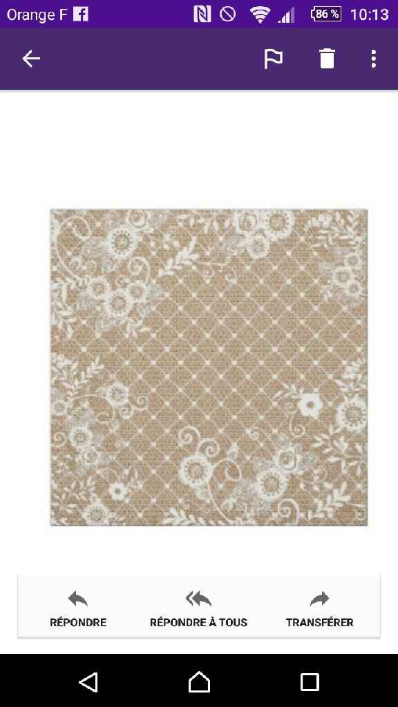 Tambour porte alliances - 1