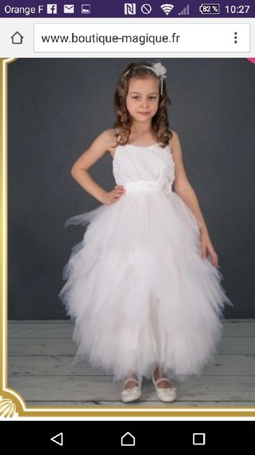 Robe petite fille de la mariée ! - 1