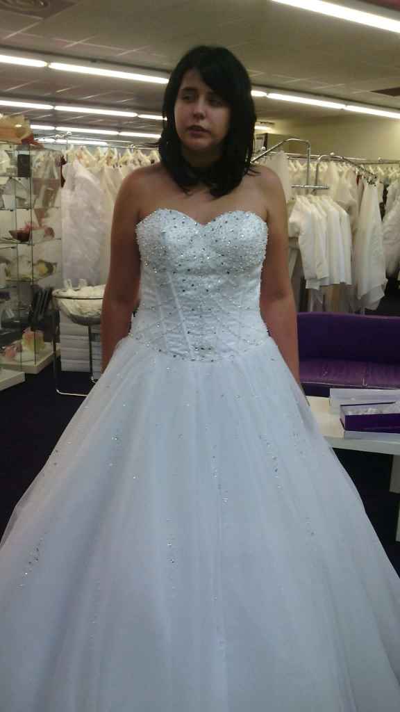 Robe de mariée point mariage - 1