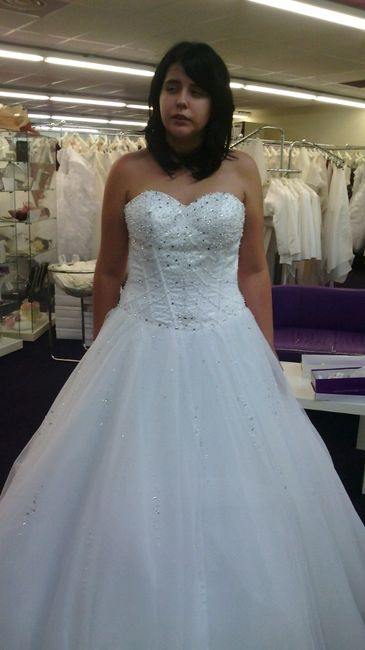 Robe de mariée point mariage - 1
