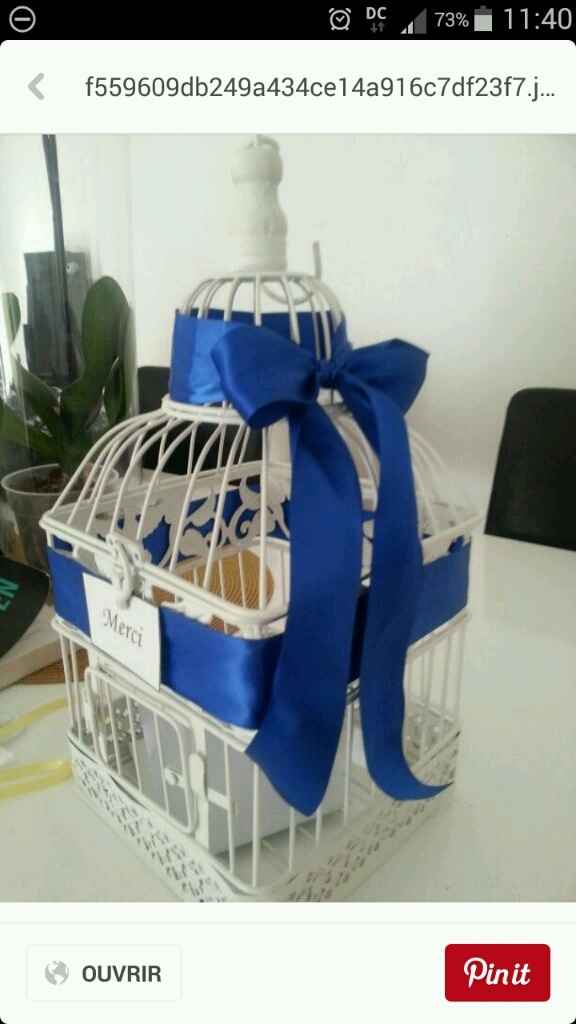 Décoration cage urne - 1