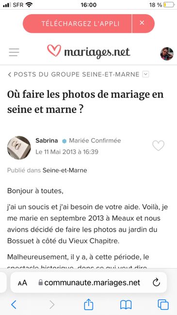 Idée de jardin pour photo de Mariage - 1
