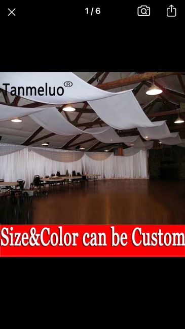 Tentures plafond - 2