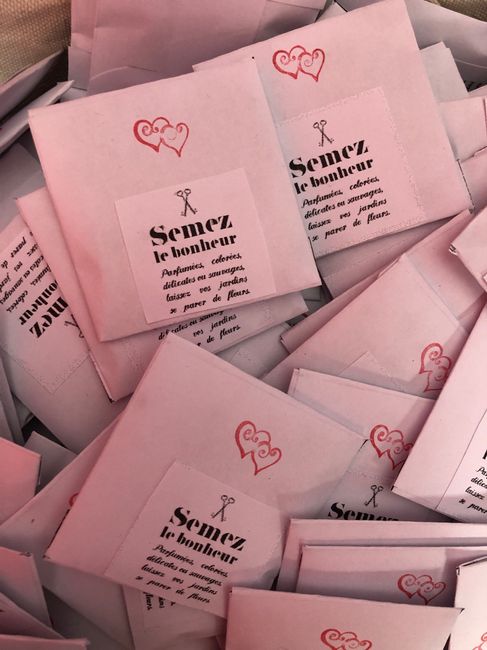 Cadeaux invités 1