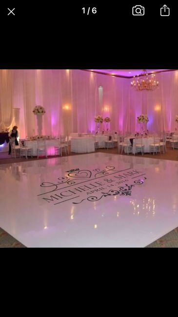 tapis Personnalisé pour la piste de danse 1