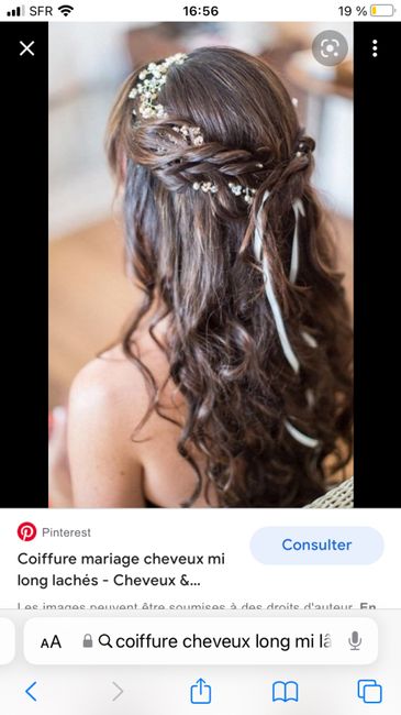 Coiffure cheveux lâché 16